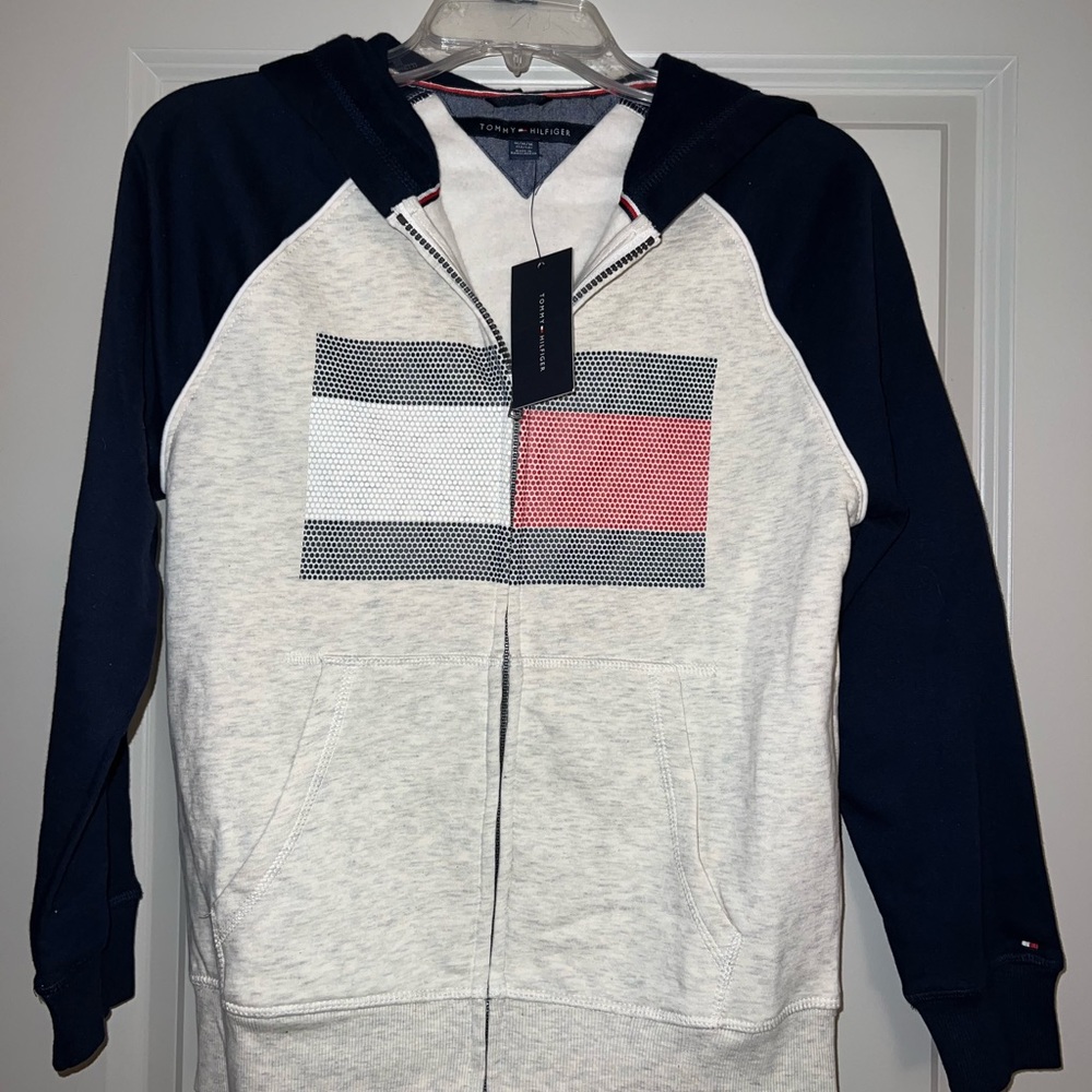 NWT Youth Tommy Hilfiger Zip Up